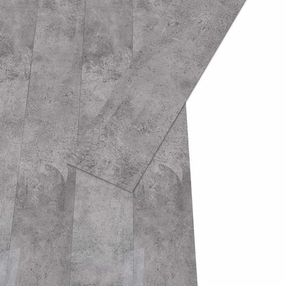 Samolepicí Podlahová Prkna 32 Pcs Hnědý Cement 4,46 M² Pvc