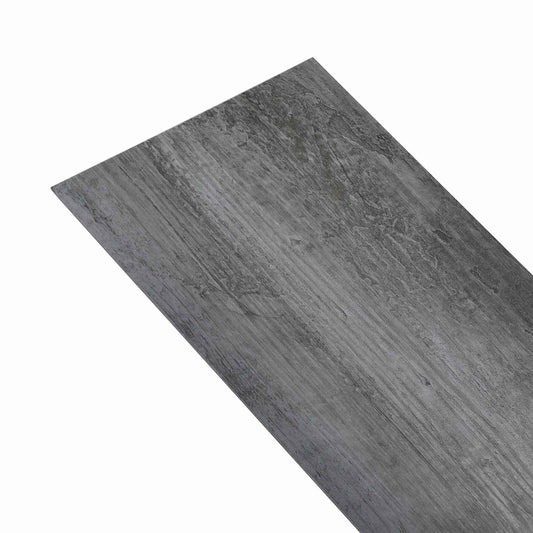 Samolepicí Podlahová Prkna 32 Pcs Lesklá Šedá 4,46 M² Pvc