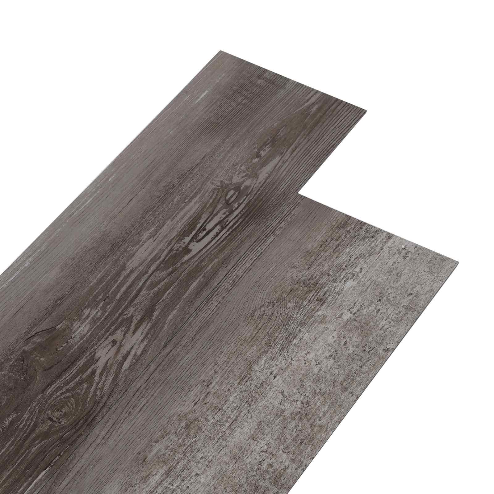Samolepicí Podlahová Prkna 32 Pcs Pruhované Dřevo 4,46 M² Pvc