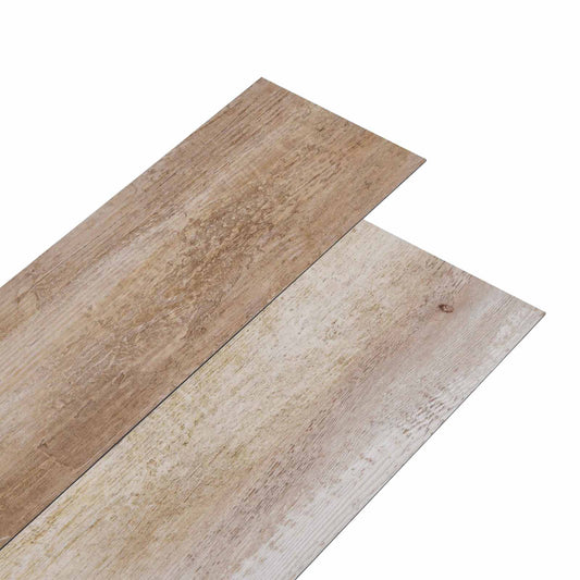 Podlahová Prkna 5,02 M² 36 Pcs Pvc Opláchnuté Dřevo