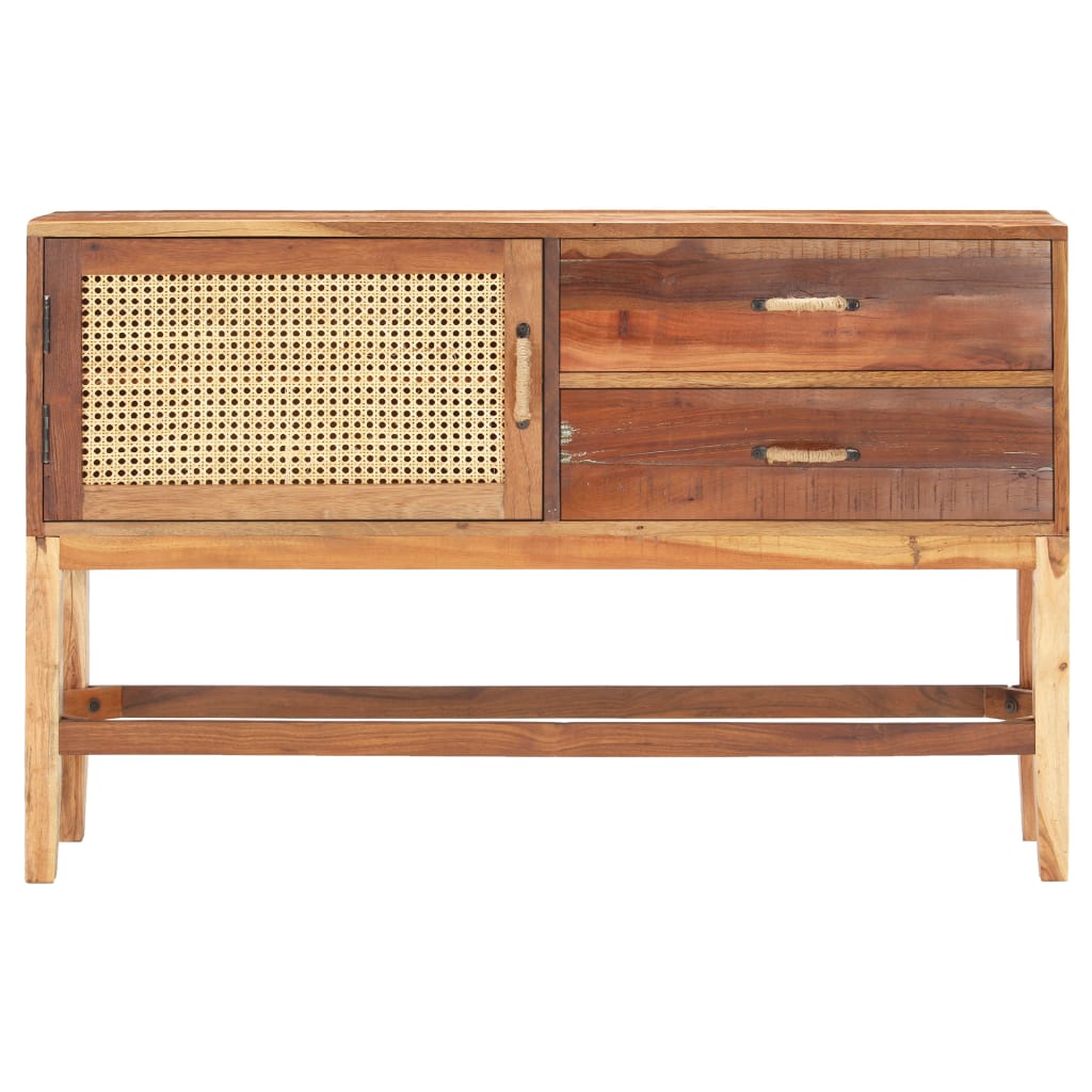 Příborník 118 X 30 X 76 Cm Masivní Recyklované Dřevo