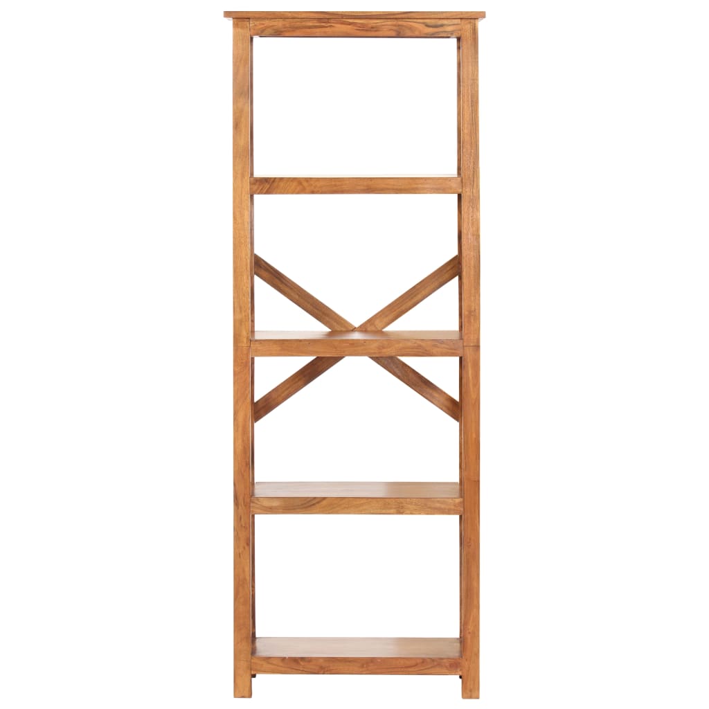 Knihovna 60 X 30 X Masivní Akácie S Medovým Povrchem