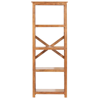 Knihovna 60 X 30 X Masivní Akácie S Medovým Povrchem