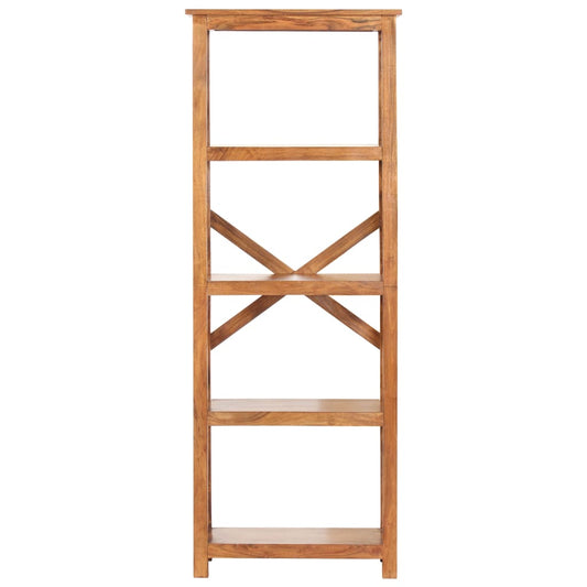 Knihovna 60 X 30 X Masivní Akácie S Medovým Povrchem