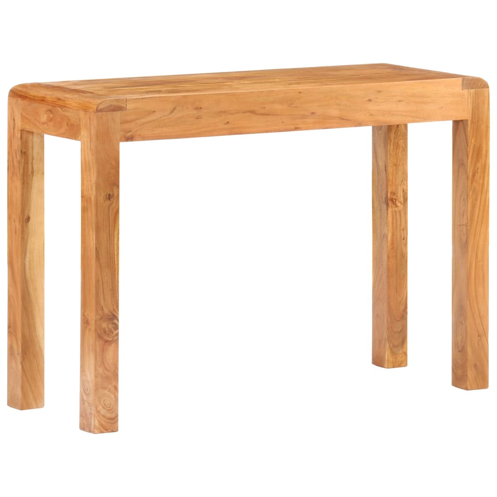 Konzolový Stolek 110X40X76 Cm Masivní Akácie S Medovým Povrchem