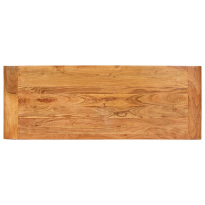 Konzolový Stolek 110X40X76 Cm Masivní Akácie S Medovým Povrchem