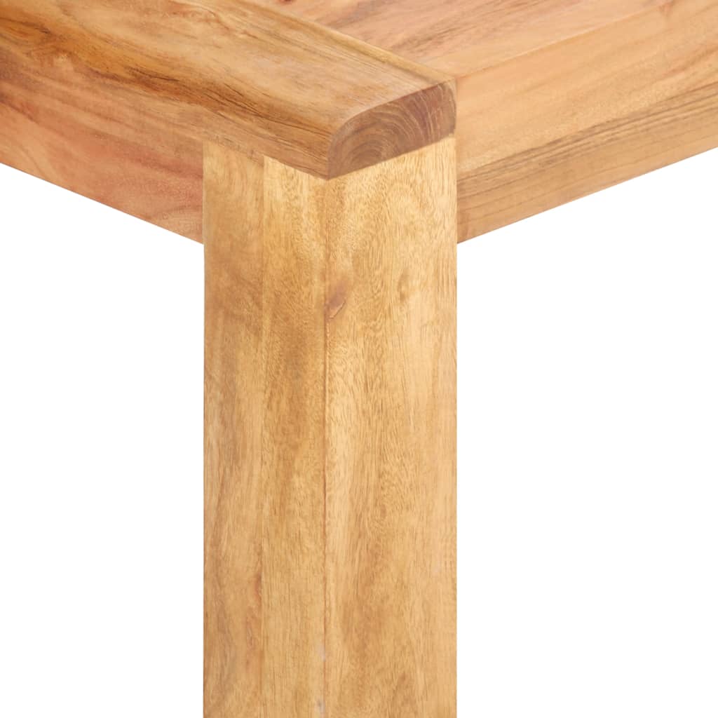 Konferenční Stolek 110 X 60 X 35 Cm Akácie S Medovým Povrchem