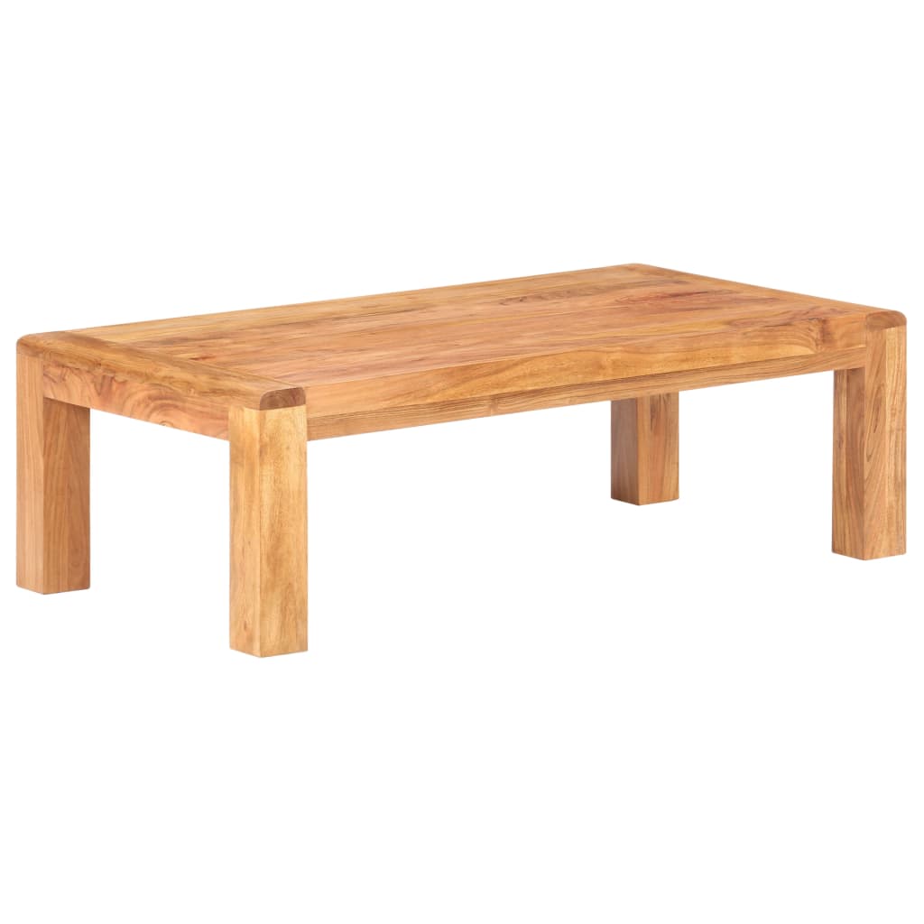 Konferenční Stolek 110 X 60 X 35 Cm Akácie S Medovým Povrchem