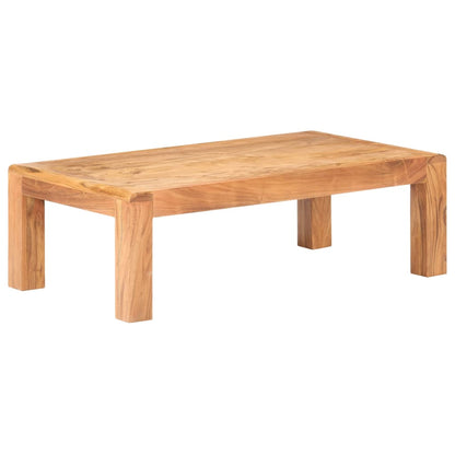 Konferenční Stolek 110 X 60 X 35 Cm Akácie S Medovým Povrchem