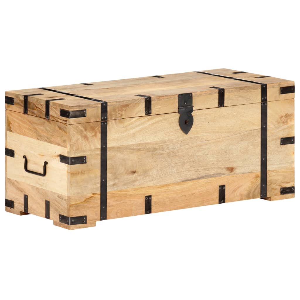 Truhla 90 X 40 X 40 Cm Masivní Mangovníkové Dřevo