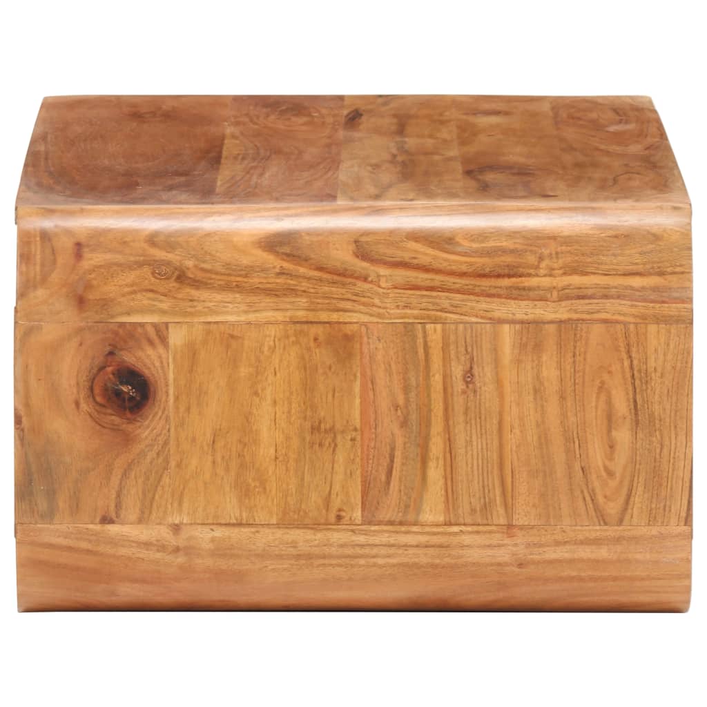 Konferenční Stolek 90 X 50 X 30 Cm Masivní Akáciové Dřevo