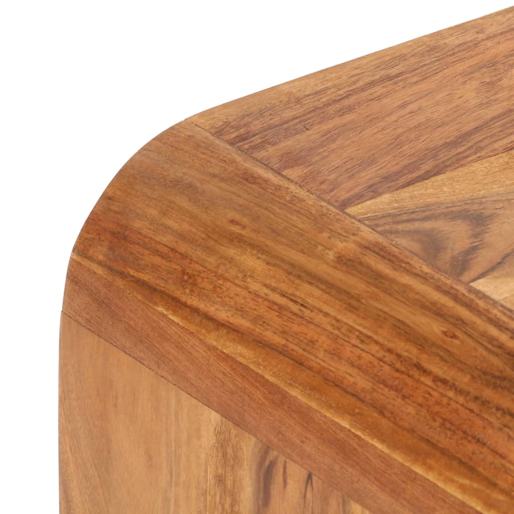 Konferenční Stolek 90 X 50 X 30 Cm Masivní Akáciové Dřevo