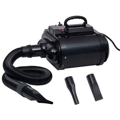 Vysoušeč Srsti Pro Psy Se 3 Nástavci Černý 2 400 W