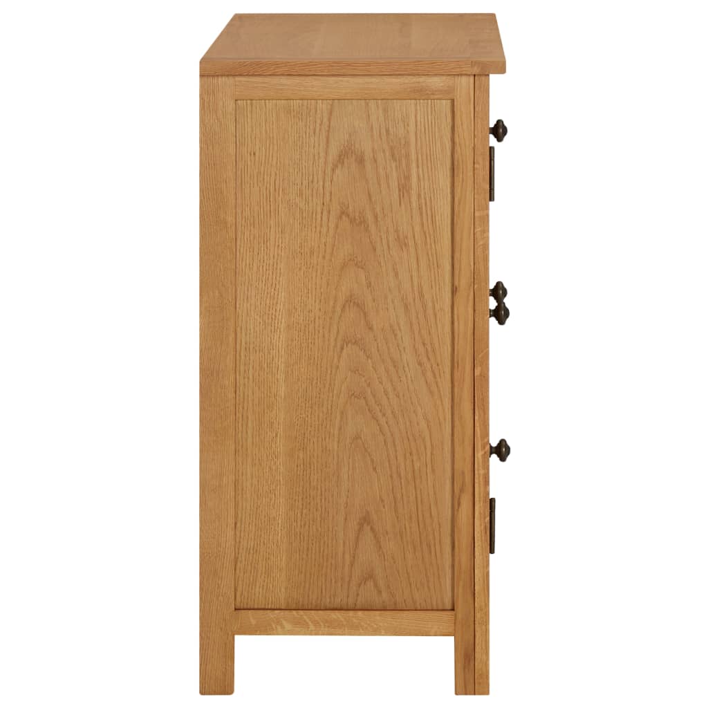 Skříňka 70 X 35 X 75 Cm Masivní Dubové Dřevo