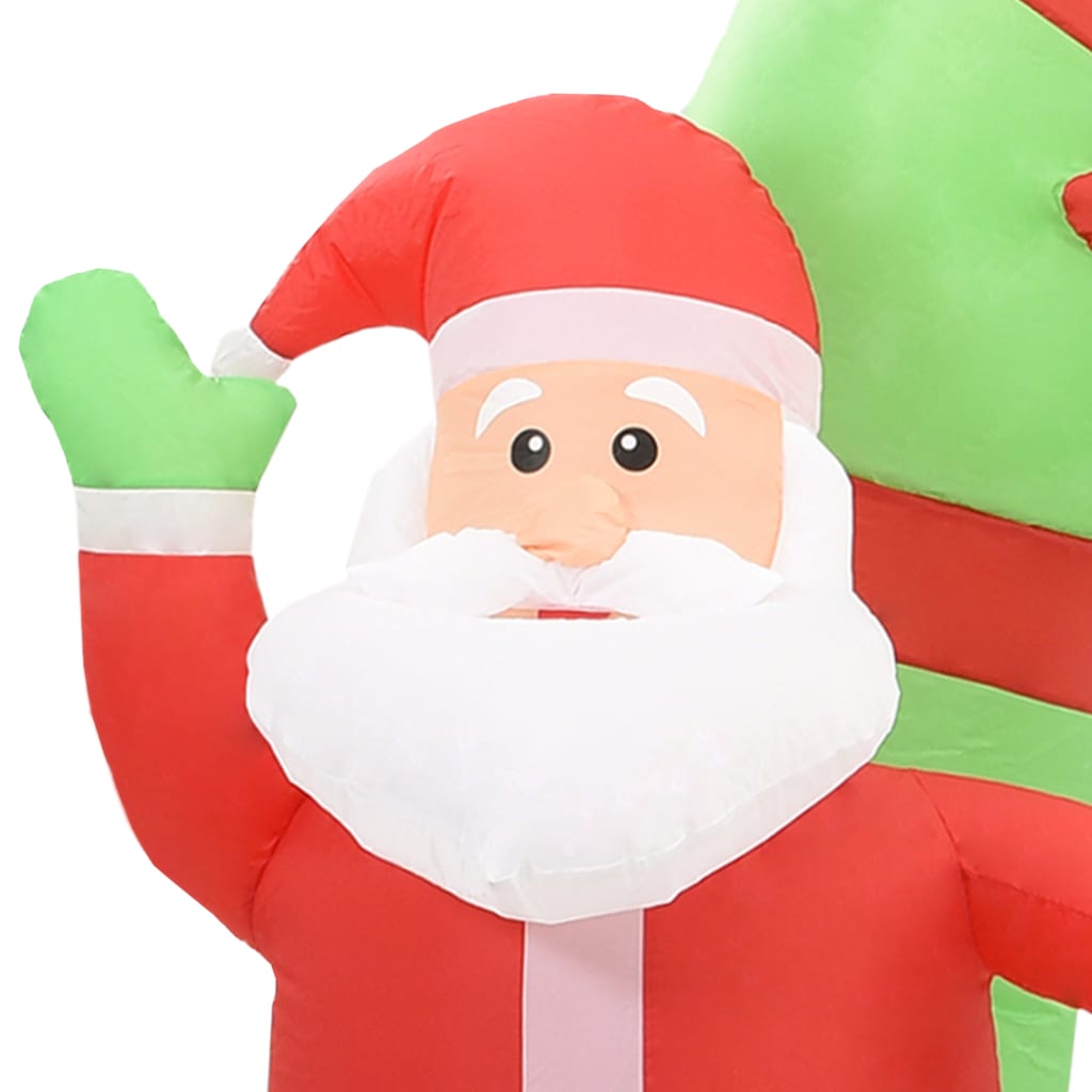 Vánoční Nafukovací Santa A Sněhulák Brána Led 300 X 90 X 223 Cm