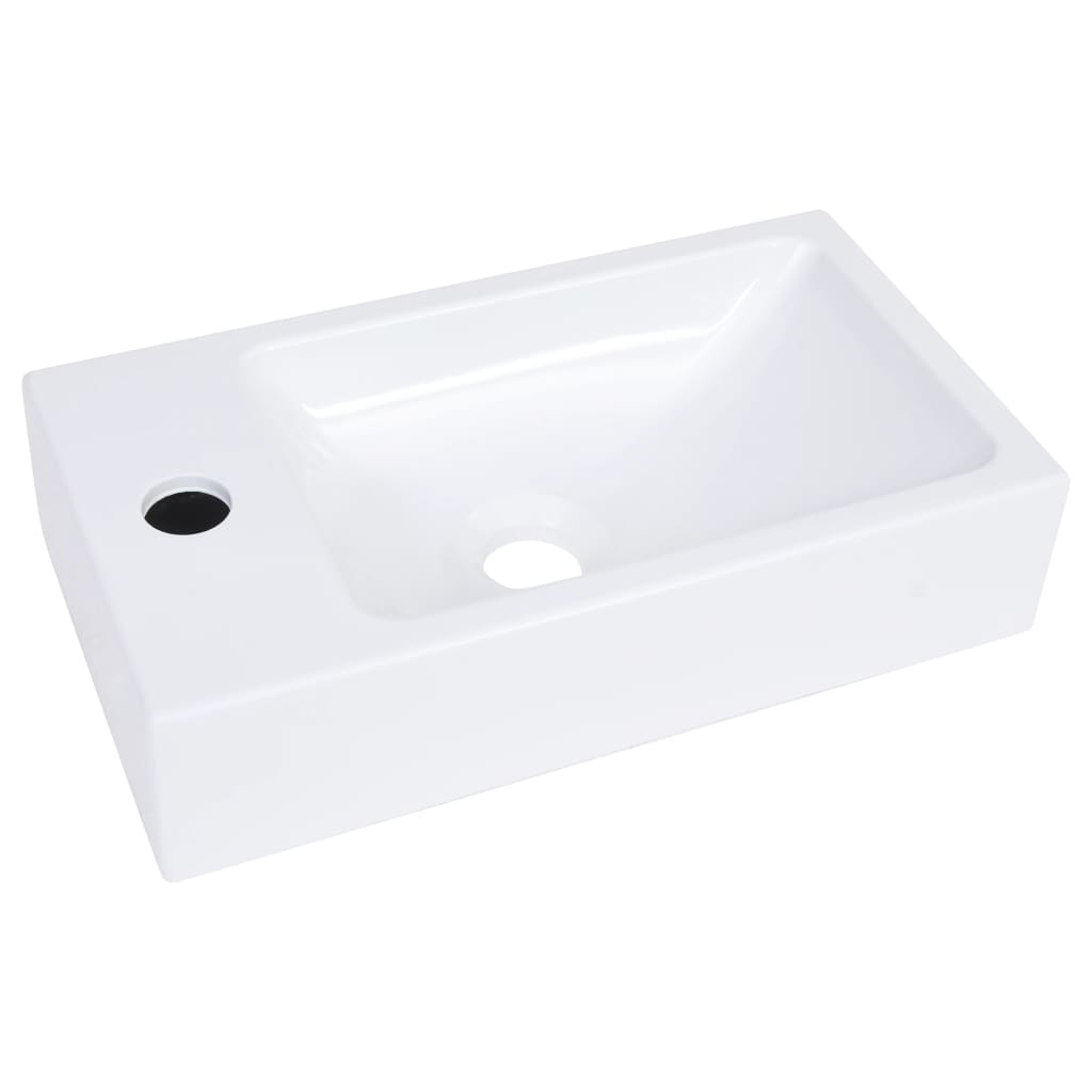 Umyvadlo 400 X 220 X 90 Mm Smc Bílé