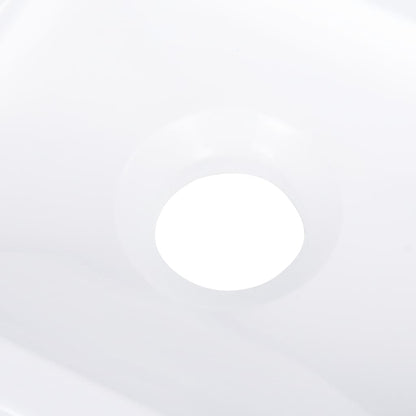 Umyvadlo 400 X 220 X 90 Mm Smc Bílé