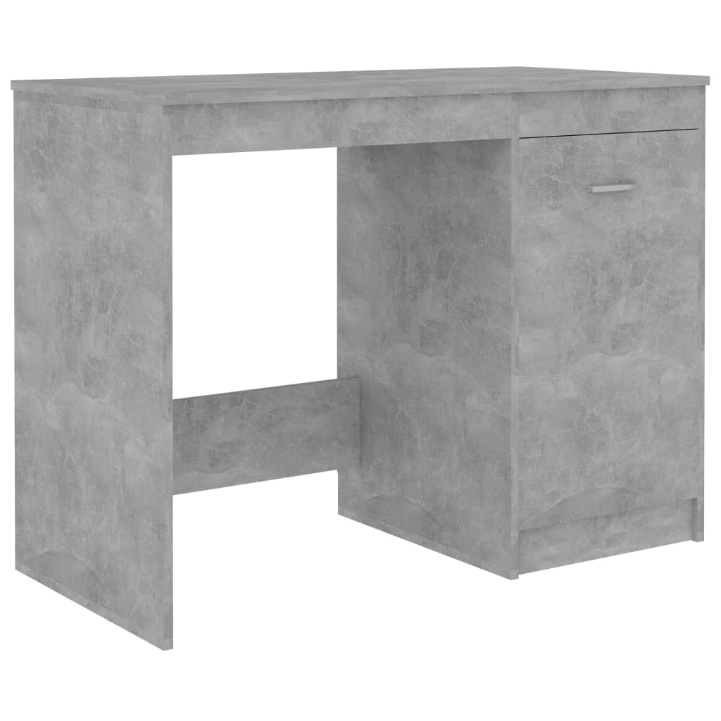 Psací Stůl Betonově Šedý 140 X 50 X 76 Cm Kompozitní Dřevo
