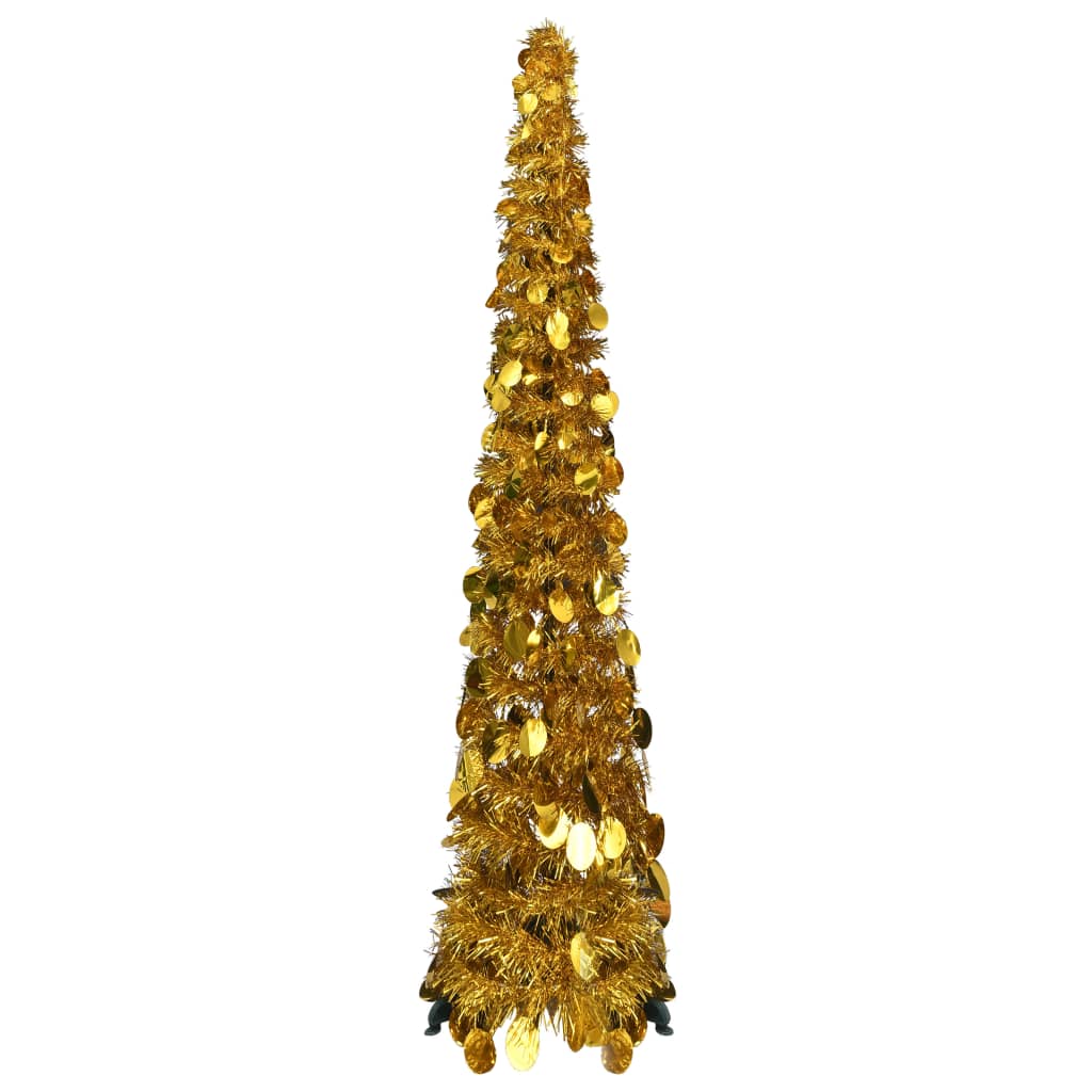 Pop-Up Umělý Vánoční Stromek Černý 120 Cm Pet