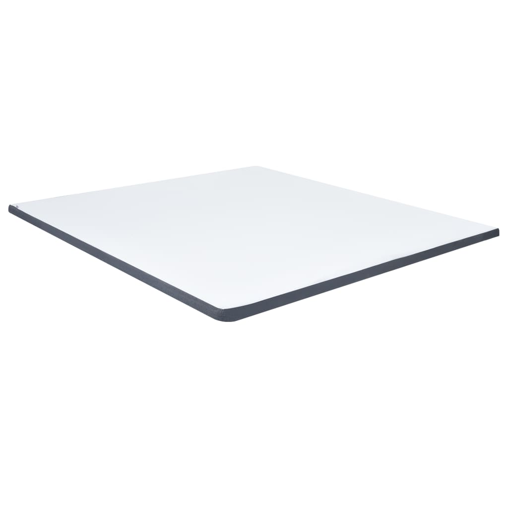 Postel Boxspring Tmavě Šedá Textil 180 X 200 Cm