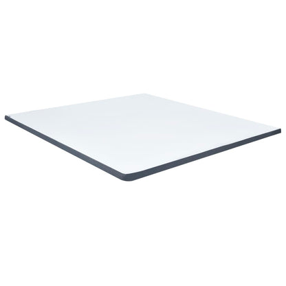 Postel Boxspring Tmavě Šedá Textil 200 X 200 Cm