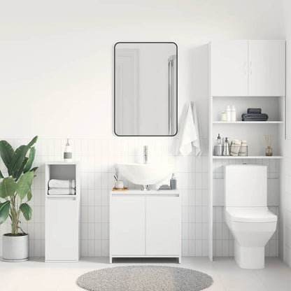 Koupelnová Skříňka 60 X 33 X 61 Cm Kompozitní Dřevo