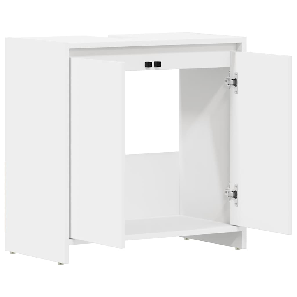 Koupelnová Skříňka 60 X 33 X 61 Cm Kompozitní Dřevo
