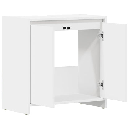 Koupelnová Skříňka 60 X 33 X 61 Cm Kompozitní Dřevo