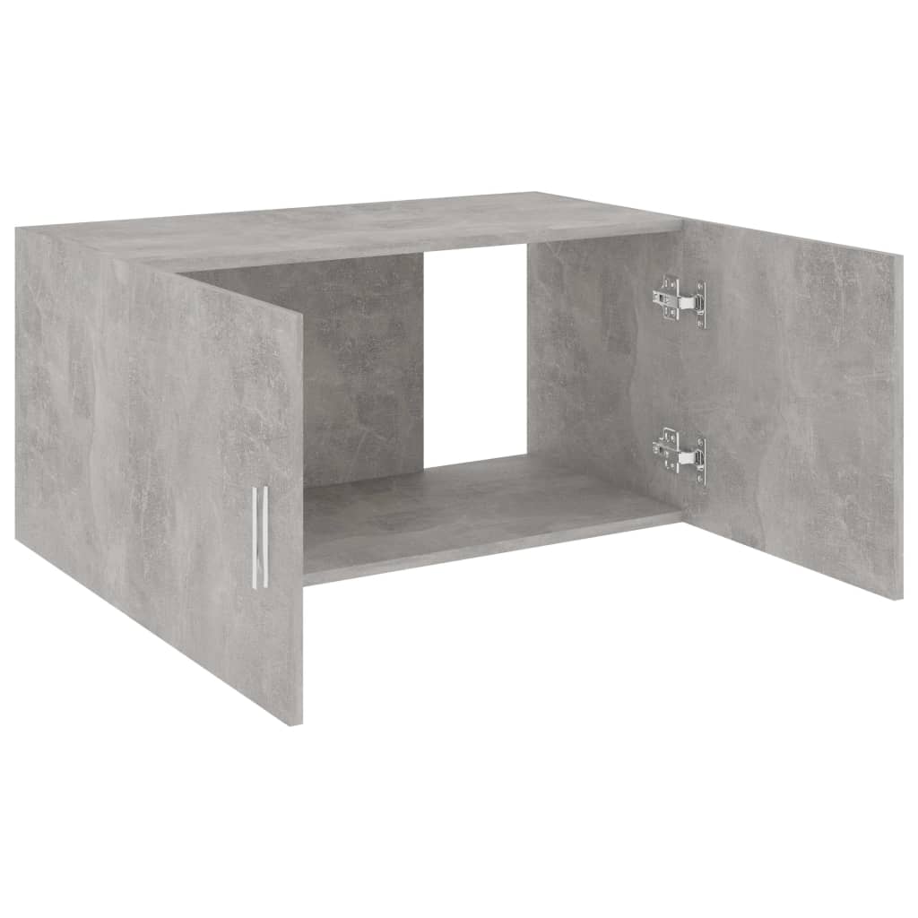 Nástěnná Skříňka Betonově Šedá 80X39X40 Cm Kompozitní Dřevo