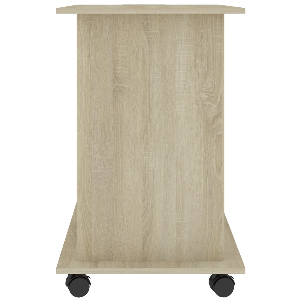Počítačový Stůl Sonoma Dub 80 X 50 X 75 Cm Kompozitní Dřevo