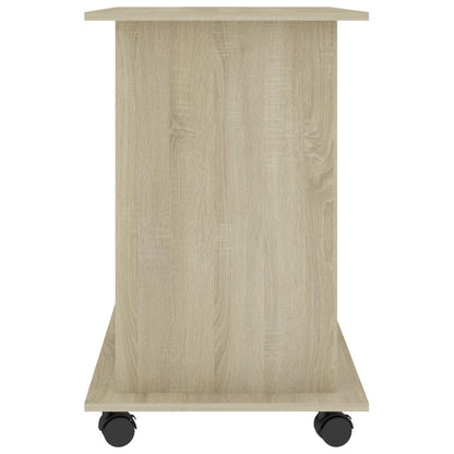 Počítačový Stůl Sonoma Dub 80 X 50 X 75 Cm Kompozitní Dřevo