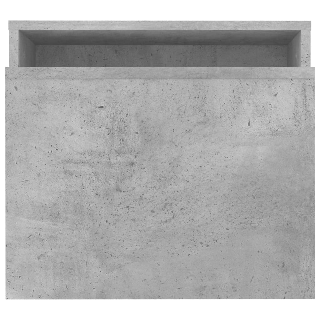 Set Konferenčních Stolků Betonově Šedý 100X48X40 Cm Kompozit