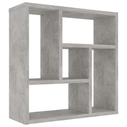 Nástěnná Police Betonově Šedá 45,1X16X45,1 Cm Kompozitní Dřevo