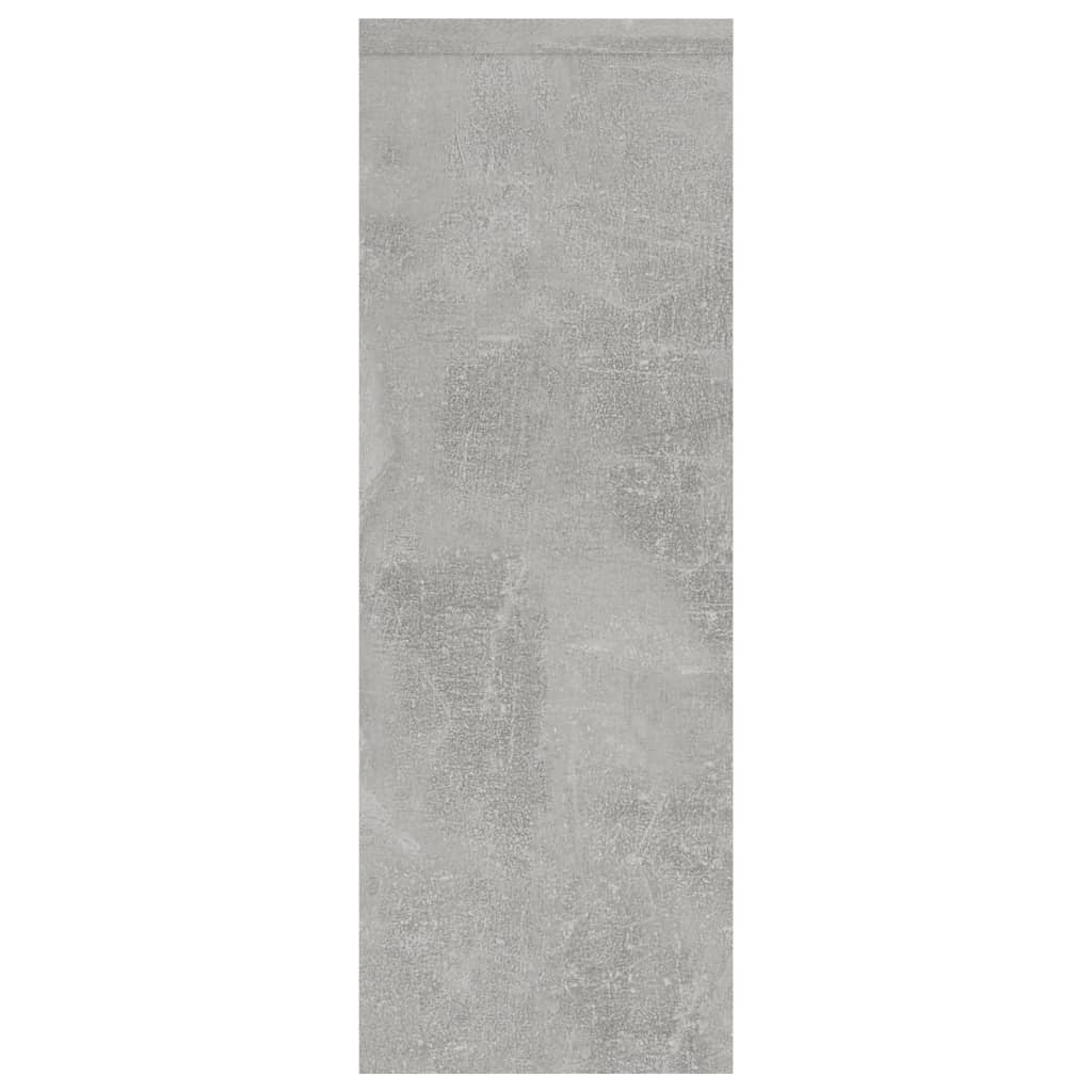 Nástěnná Police Betonově Šedá 45,1X16X45,1 Cm Kompozitní Dřevo