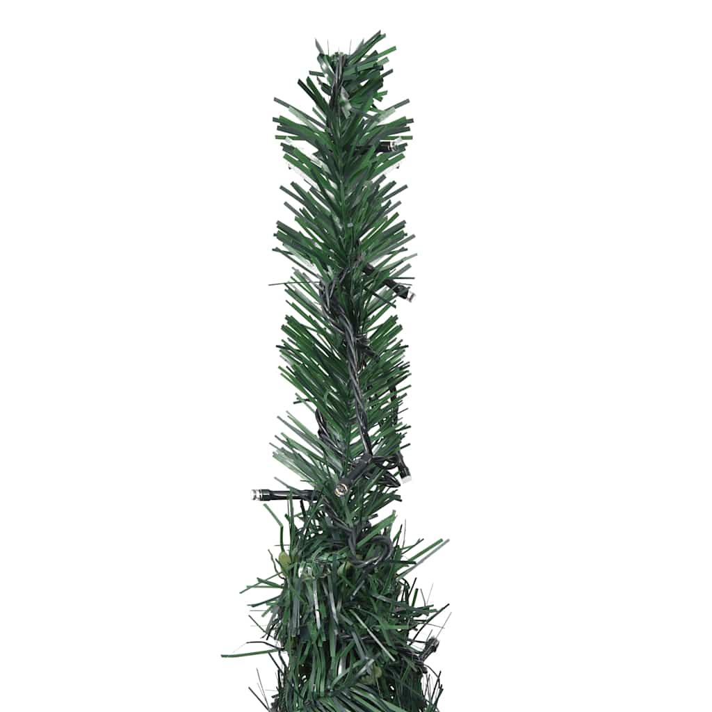 Pop-Up Umělý Vánoční Stromek S Led Osvětlením Zelený 180 Cm