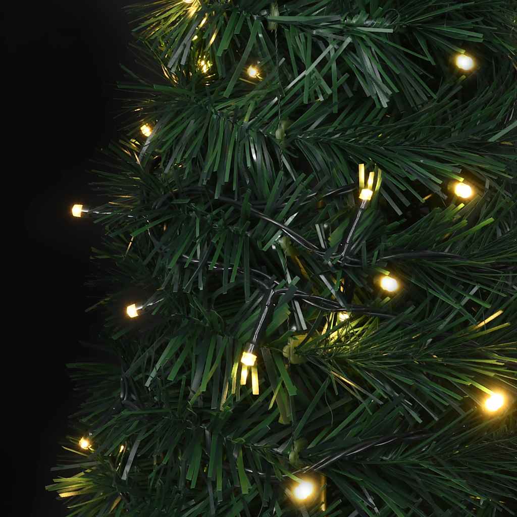 Pop-Up Umělý Vánoční Stromek S Led Osvětlením Zelený 180 Cm