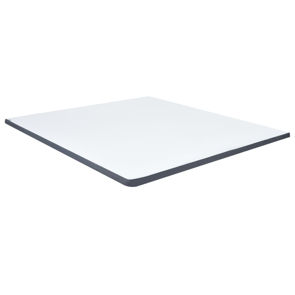 Postel Boxspring Tmavě Šedá Textil 180 X 200 Cm