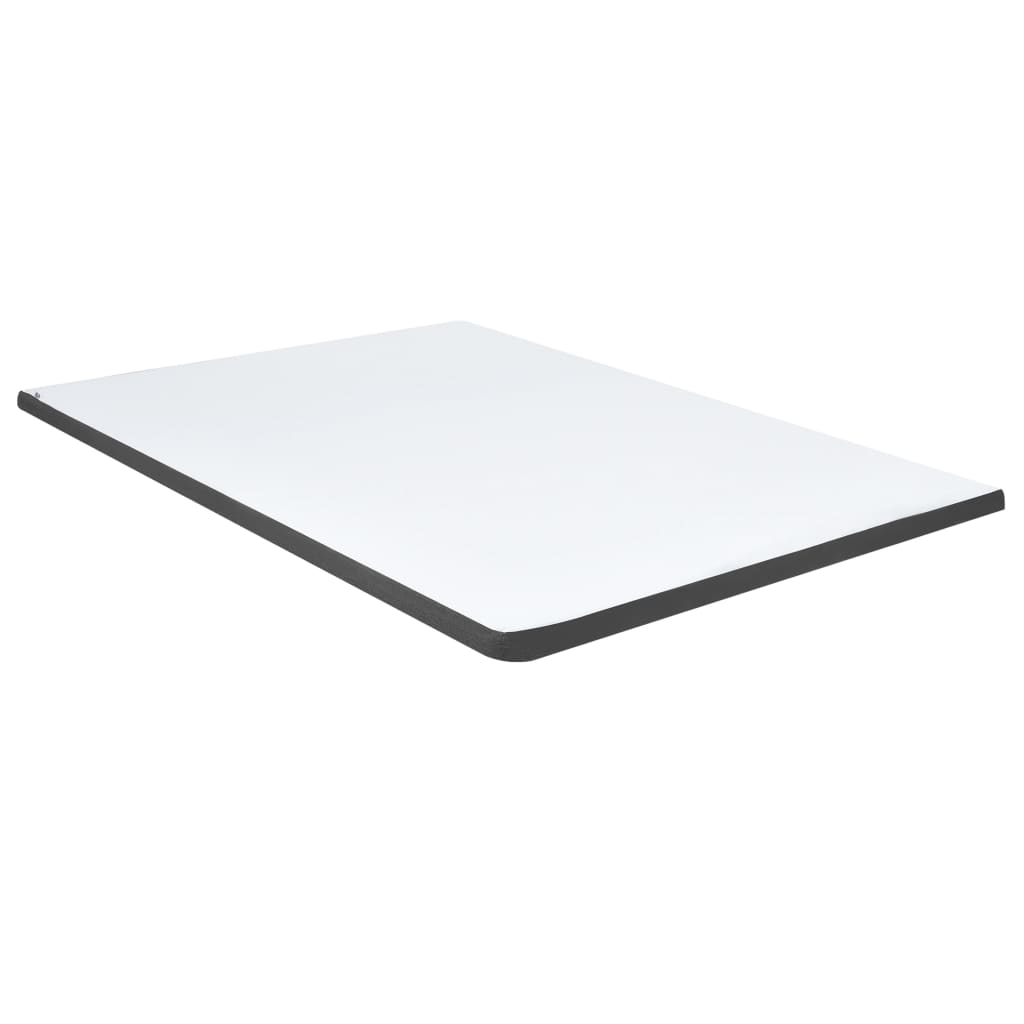 Postel Boxspring Tmavě Šedá Textil 180 X 200 Cm