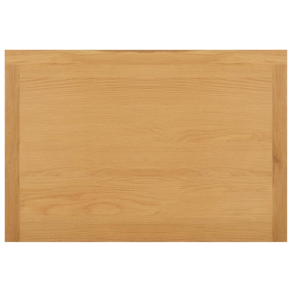 Šatní Skříň 76 X 52 X 105 Cm Masivní Dubové Dřevo