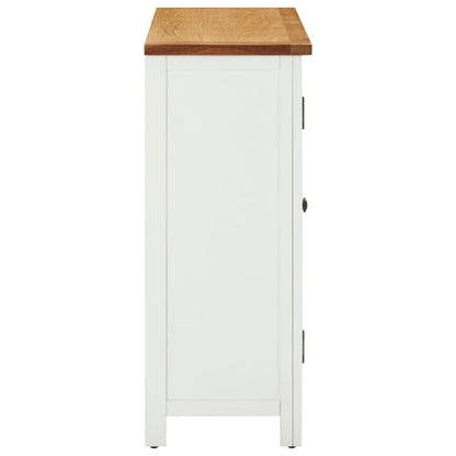 Skříňka Na Víno 80 X 32 X 80 Cm Masivní Dubové Dřevo