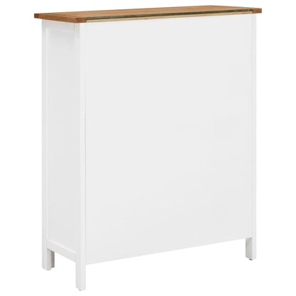 Skříňka Na Víno 72 X 32 X 90 Cm Masivní Dubové Dřevo