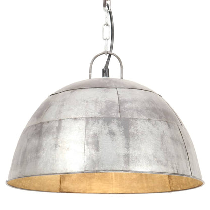 Industriální Vintage Závěsné Svítidlo 25 W Stříbrné 41 Cm E27