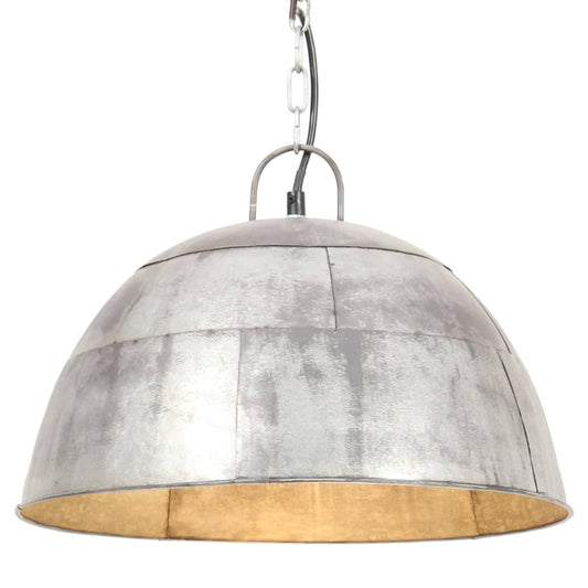 Industriální Vintage Závěsné Svítidlo 25 W Stříbrné 41 Cm E27