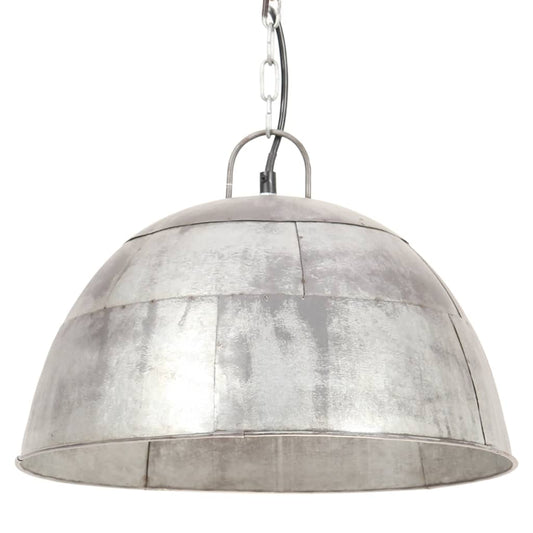 Industriální Vintage Závěsné Svítidlo 25 W Stříbrné 41 Cm E27