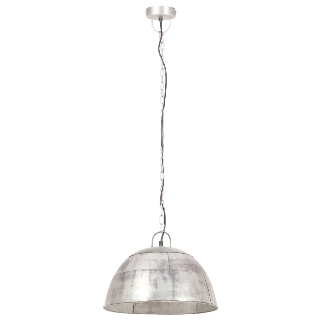 Industriální Vintage Závěsné Svítidlo 25 W Stříbrné 41 Cm E27