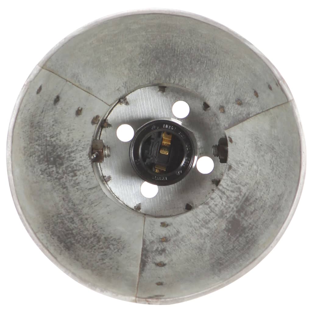 Industriální Stolní Lampa Stříbrná Kulatá 58 X 18 X 90 Cm E27