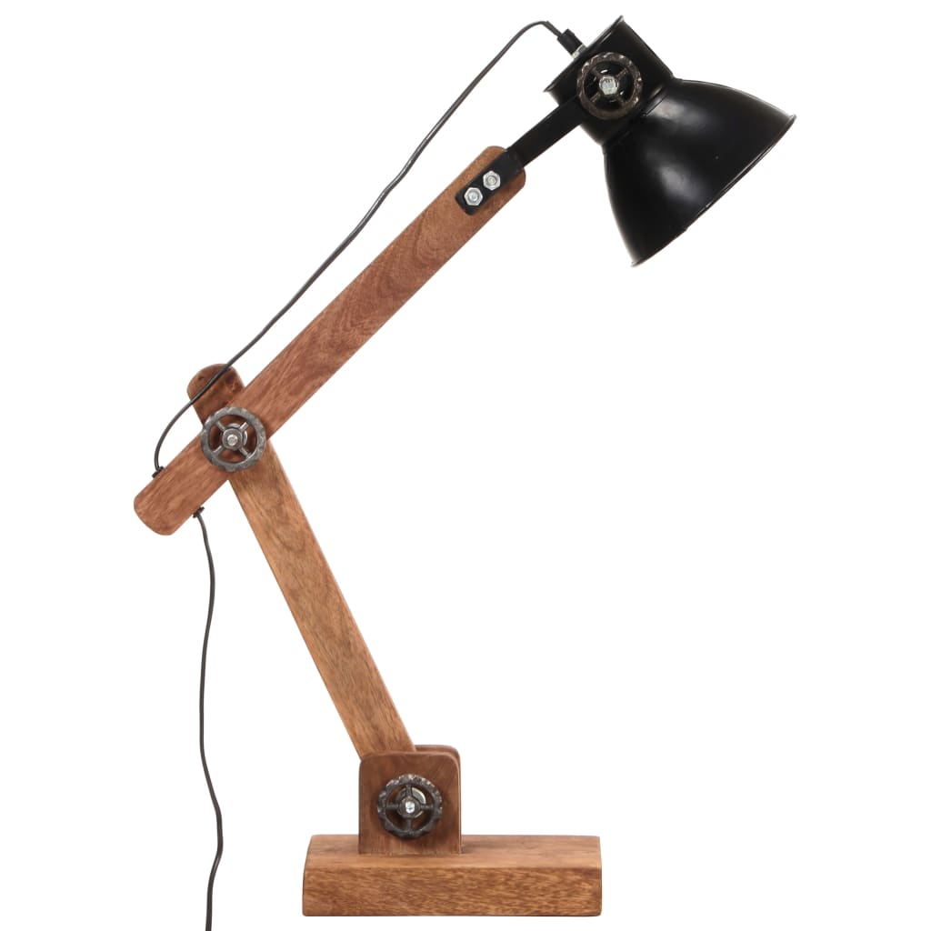 Industriální Stolní Lampa Černá Kulatá 58 X 18 X 90 Cm E27