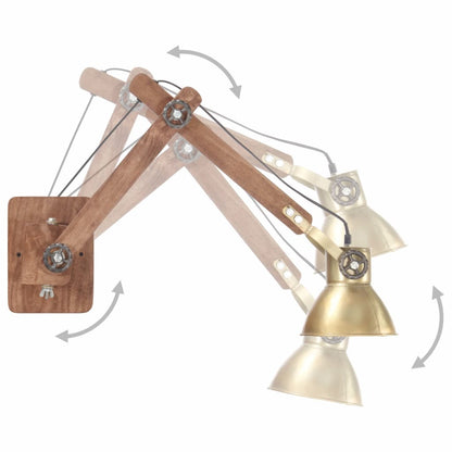 Nástěnná Lampa Industriální Styl Ná Kulatá E27