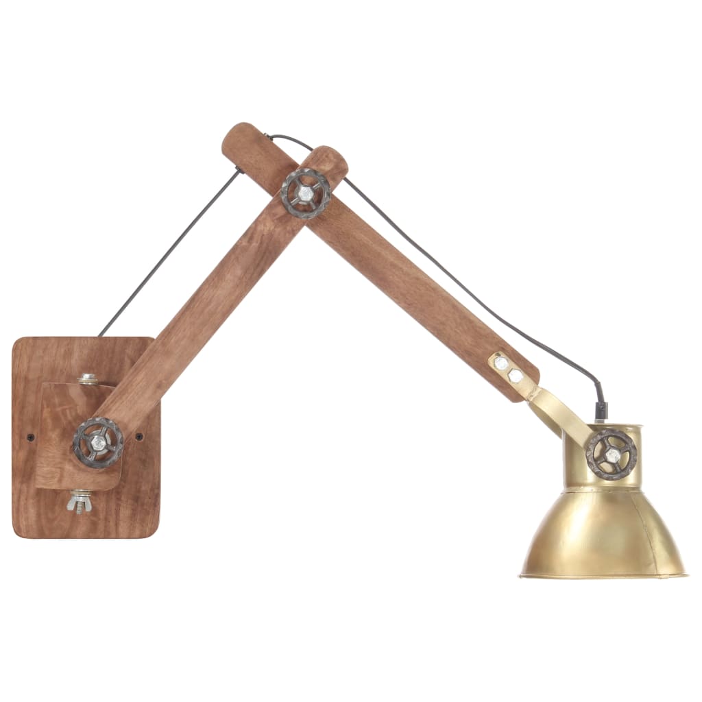 Nástěnná Lampa Industriální Styl Ná Kulatá E27