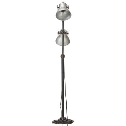 Podlahová Lampa Se 2 Svítidly E27 Litina